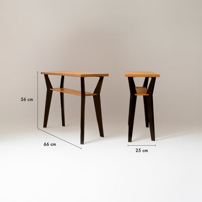 Petite table en bois  ~  Tatal